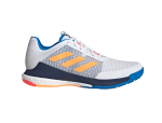 Chaussure indoor Adidas Crazyflight blanc et jaune handball