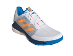 Chaussure indoor Adidas Crazyflight blanc et jaune handball – Image 2