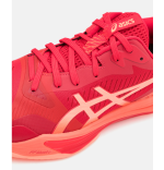 Chaussure indoor Asics Sky Elite FF 3 rouge handball – Image 3