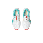 Chaussure indoor Asics Powerbreak FF vert rouge – Image 4