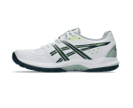 Chaussure indoor Asics Powerbreak FF blanc et vert Handball – Image 3