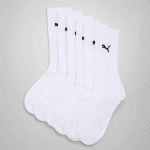 Pack 3 Chaussettes Puma CREW Blanches – Image 2