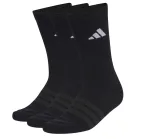 Chaussettes Adidas rembourrées mi-mollet (x3) Noir