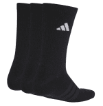 Chaussettes Adidas rembourrées mi-mollet (x3) Noir – Image 2