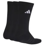 Chaussettes Adidas rembourrées mi-mollet (x3) Noir – Image 2