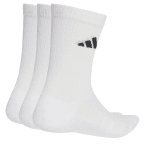 Chaussettes Adidas rembourrées mi-mollet (x3) Blanc – Image 2